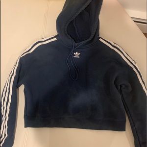 adidas cropped hoodie